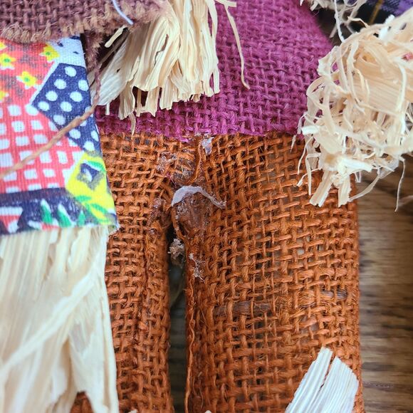 Four Scarecrow Friends Tabletop Harvest Decorations Fall Autumn Halloween Decor - Picture 9 of 10